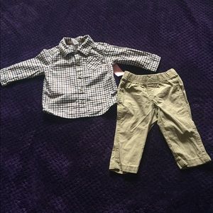 Tots Shirt and pants